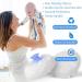 Buy Baby Powder Puffs Kit | Cosmetic Powder Puffs 2 Pack - Blue & Pink - International Shipping Available - Buy Online on GoSupps.com