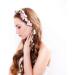 Winslet Elegant Lace Flower Wreath Headband Garland Pregnant Flower Crown with Adjustable Ribbon for Wedding - Buy Online on GoSupps.com