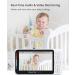 Dragon Touch Baby Monitor E40: 4.3 HD LCD Screen, Wireless 2.4GHz, Two-Way Audio, Night Vision, Split Screen, 8 Lullabies, Temperature Monitoring - Buy Online on GoSupps.com