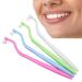 Tuft toothbrush tufting brush 4 pieces of cleaning brush for orthodontic braces Professional interdental brush for stain removal with a soft head for detailed cleaning