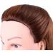 Cikonielf Hair Training Head - Synthetic Fiber for Web Design & Coloring Practice - Washable with Shampoo - Buy Online on GoSupps.com