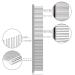 SKYPIA 5 Pcs Pet Grooming Kit for Dogs and Cats - Gentle Comb for Tangle Removal, Tear Stain Remover, Flea & Tick Removal - Dog Grooming Supplies - Buy Online on GoSupps.com