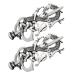 Lurrose 2pcs Celtic Hair Clip Vintage Hairpin Silver Hair Clips Retro Hair Clip Hair Accessories Silver for Women Lady