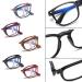 Lightweight Fold Blue Light Blocking Reading Glasses for Women Men Progressive Multifocus Computer Readers(Couleur:Red Grandeur:1.5x) - Buy Online on GoSupps.com
