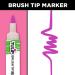 Tulip Permanent Neon Fabric Brush Tip Markers - Set of 10 - Buy Online on GoSupps.com