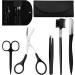 Doryum Eyebrow Tweezers Set for Professionals 6 Pcs Eyebrow Grooming Set Eyebrow Shaping Kit Stainless Steel Tweezers Eyebrow Scissors Trimming Tool for Women Ingrown Hair Facial Hair - Buy Online on GoSupps.com