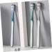 Homsfou 8ST Hard Toothbrush Set - Travel & Household Tooth Cleaning Tools - Reduce Tooth Spots - Durable Plastic & TPR Design - Buy Online on GoSupps.com