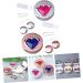 Buy Solustre 10-Piece Contact Lens Travel Set Compact Containers Mirror & Cleaning Supplies Ideal for International Shipping - Buy Online on GoSupps.com