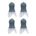 DAUZ Airplane Earplugs Hypo Allergenic Airplane Pressure Relief Ear Plugs 4pcs for Mountain Hiking (M) 1 Count (Pack of 1)