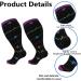 Buy Oversized Compression Stockings - Extra Large Graded Calf Support Socks for Travel Pregnancy & Nurses (3XL 4XL) - Buy Online on GoSupps.com