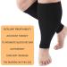 4XL Wide Calf Compression Sleeves for Men and Women - Relieve Varicose Veins, Edema, Swelling - Black XXXX-Large - Buy Online on GoSupps.com