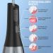 Shop Portable 360 Cleaning Flosser - 400ml Capacity 5 Modes 6 Tips for Braces - Black | International Shipping Available - Buy Online on GoSupps.com