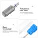 NUSITOU Nail Drill Bit Manicure Drill Bit Nail Gel Tungsten Nail Drill Cuticle Drill Bits for Nails Manicure Nail Bit Diamond Nail Flakes Fragments Grinding Head Nail Polish Tungsten Steel 4.9x0.5cm As Shown - Buy Online on GoSupps.com