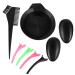 Hair Dye Kit Hair Dye Kit Hair Dye Kit Hair Dye Brush and Bowl Set Hair Coloring Tools Hair Dye Coloring kit for Salon Barber Home 3 Sets Mixing Bowls Mixing Bowls Mixing Bowls