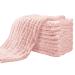 YOOFOSS Mulltcher Baby 10 Mullwindules Cotton 27x50 cm spitting towels 6 Lagy absorbent fabric diapers folding diapers washcloths for baby newborn meat pink meat pink 27x50 cm (10 pack)