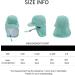weVSwe Baby Toddler Sun Hat UPF 50+ Swim Cap with Flap Neck Protection, Light Green Blue, 12-24 Months - Buy Online on GoSupps.com