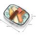 Portable Ice Cream Bar Printed Square Pill Box - Travel Medicine Organizer for Your Essentials - Buy Online on GoSupps.com