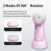 Water Resistant Dual Function Facial Cleansing Brush with Visual Earwax Remover - White Color - Buy Online on GoSupps.com