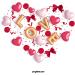 Valentine s Day Love heart Sweets with wrappers in box- teddy- gift box - Buy Online on GoSupps.com