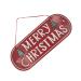 ORFOFE Emblems Ornament Christmas Signs Iron Christmas Door Signs Decorations Decorative Items Window