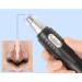 Eco-Friendly Dual-Blade Electric Nose Hair Trimmer | White Razor & Shaver for Effortless Hair Removal - Buy Online on GoSupps.com