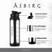 Asbirg Fitness Proteinshaker aus Glas EiweiÃ Shaker Trinkflasche mit Spiralball in Schwarz | Internationaler Versand - Buy Online on GoSupps.com
