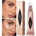 Liquid Wand | Liquid Stick with Cushion Applicator for Highlighter Blushes | Long Lasting Smooth Shimmer Highlighter Beauty Wand for Face Cheekbone Glow Pochy Highlight #05 - Buy Online on GoSupps.com