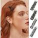 10/12PCS Black Snap Hair Clips Barrettes for Women Simple Sweet Headdress D3I0 Waterdrop Kid Accessorie Barrette Clips Hair - Buy Online on GoSupps.com
