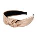 axy HR27b Leather Headband with Knot-Vintage-Beautiful Headband Hair Accessory Gold