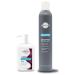 KERACOLOR Kit of 3-in-1 (Cleanse + Conditioner + Color) Merlot Semi-Permanent Hair Dye and Finishing Hair Spray 10oz