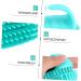 Bcoath 2-Piece Silicone Shampoo Brush Set - Scalp Massager for Adults | Hair Washing & Head Massage Brush (10.5x7x5.5cm Blue) - International Shipping Available - Buy Online on GoSupps.com