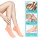 Silicone Moisturizing Socks Women Foot Spa Pedicure Silicone Socks Foot Mask Exfoliating Beach Protective Gel Socks Anti Slip Aloe Socks for Dry Cracked Feet Calluses Foot Care (Pink+Skin Color) - Buy Online on GoSupps.com