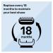 Braun Series 6 Replacement Shaving Head with Sensitive Skin Guard - Compatible with 64b Razors - Black - Buy Online on GoSupps.com