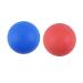 FRCOLOR 4 Pieces Yoga Ball Ice Hockey Muscle Roller Back Roller Lacrosse Balls Heal Fascia Ball 6.5X6.5CM As Shown