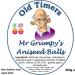 Old Timers Mr Grumpy's Aniseed Balls in Reusable Victorian Style Plastic Jar 970 millilitres 800 Grams - Buy Online on GoSupps.com