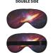 SSIMOO Outer Space Print Eye Mask - Double-Sided Soft & Light Blocking for Better Sleep Quality - International Shipping Available - Buy Online on GoSupps.com