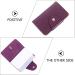 Lurrose Purple Nail Art Stamp Plate Holder - Organize Your Stamping Plates Collection for Perfect Manicures - Buy Online on GoSupps.com