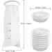 10 Pack Emesis Bags - 1500ml Travel Motion Sickness & Airplane Vomit Bags for Nausea Relief - Buy Online on GoSupps.com