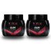 Totex Gum Hair Gel 700ml | for Men & Women | Edge Control & Long Lasting Hold | Shiny & Flexible Finish for Defined & Long-Lasting Styles Without Residue | Pack of 2