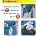 Zorbi Commode Liner Bags with Super Absorbent Pads White 12 Count - Buy Online on GoSupps.com