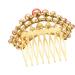 Bstepompre STUNNING BRIDAL WEDDING Crystal Pearl RHINESTONES HAIR COMB CLIP - Buy Online on GoSupps.com