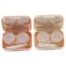 Collbath case 2 sentences Colored contact lens suction bag contact lens container lens pocket lens holder lens holder lens holder.