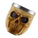 Shop Stainless Steel Shaving Bowl - Foaming Soap Bowl for Beard & Facial Hair | Skull Design | International Shipping Available - Buy Online on GoSupps.com