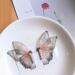 Handmade Butterfly Hair Clips Set - Organza Wings & Pearl Barrettes for Women & Girls - Buy Online on GoSupps.com