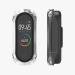 kwmobile Set of 2 Xiaomi Mi Band 4/5/6 Covers - Transparent/Dusty Pink Tempered Glass & Plastic Frame - Buy Online on GoSupps.com