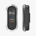kwmobile Cover Comaptible with Xiaomi Mi Band 4 / Band 5 / Band 6 (Set of 2) -Tempered Glass with Plastic Frame - Black/Transparent black / transparent - Buy Online on GoSupps.com
