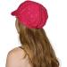 Greatlookz Fashion Glitter Sequin Trim Newsboy Cap in Fuchsia - Buy Online on GoSupps.com