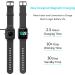 Fitpolo Smart Watch - 1.3 Color Touch Screen - Heart Rate Monitor - IP68 Waterproof - Fitness Tracker - Step Counter - Sleep Monitor - Pedometer Watch for Women Men Kids - Black - Buy Online on GoSupps.com