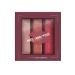 3PCS Lip Glaze Set Matte Lipstick Velvet Silky Lip Gloss Long Lasting Moisturising Lip Makeup (A)