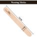 Lifestance Professional Wooden Wax Sticks - 60PCS Premium Spatulas for Body & Facial Hair Removal Waxing at Home - Buy Online on GoSupps.com
